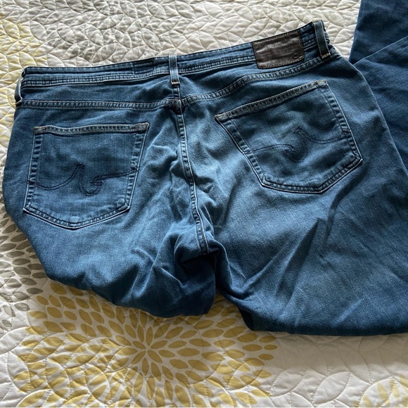 AG Adriano Goldschmied Men’s Everett Slim Straight Jeans 38x32 - EUC - Picture 2 of 9